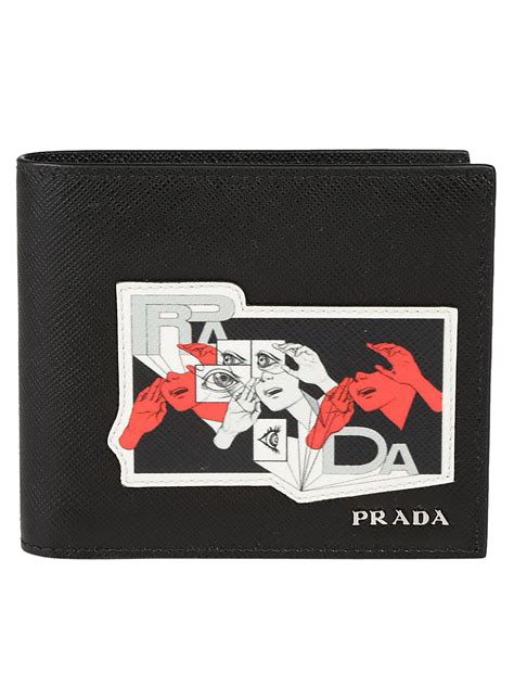 prada manga wallet|prada wallet holder.